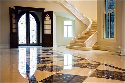 Say hello to marble floors!