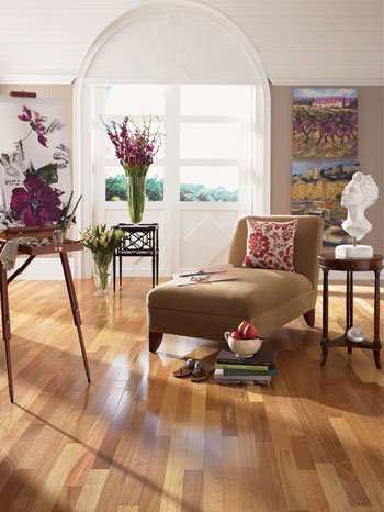 How to place real hardwood flooring