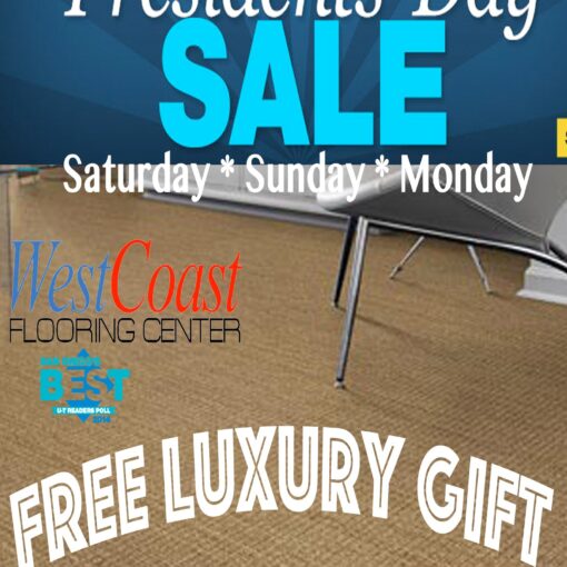 Presidents Day Flooring Sale in San Diego