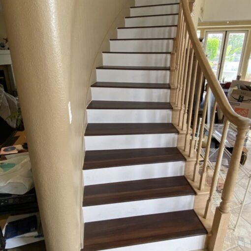 COREtec Pro Plus LVP Staircase