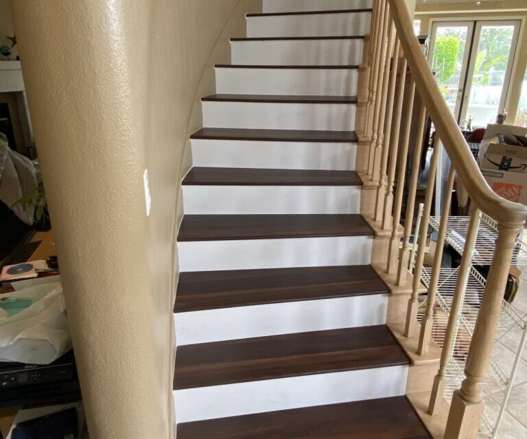 COREtec Pro Plus LVP Staircase