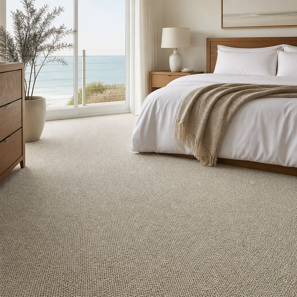 Serene Coastal Bedroom with Perennial Collection